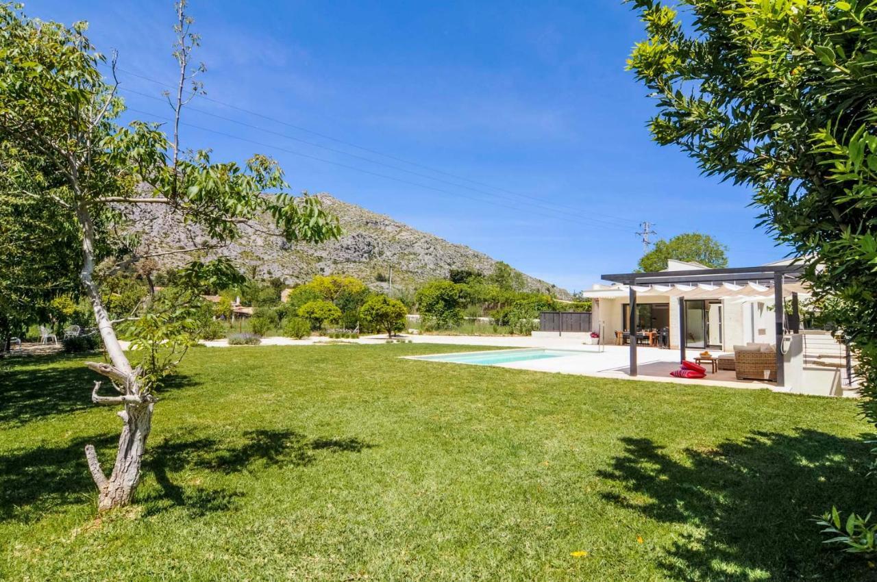 Vila Hort Petit De Ternelles Underfloor Heating Pollença Exteriér fotografie